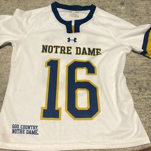 Notre Dame Lacrosse Jersey (Sm)
